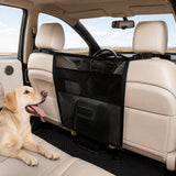 Barrera de malla para auto para perro | ajustable, 56,9 x 69,1 cm