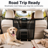 Barrera de malla para auto para perro | ajustable, 56,9 x 69,1 cm