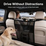 Barrera de malla para auto para perro | ajustable, 56,9 x 69,1 cm