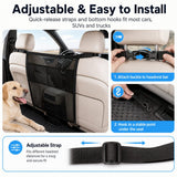 Barrera de malla para auto para perro | ajustable, 56,9 x 69,1 cm