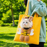 Bolso transportador para gato | lona plegable, tallas M a L