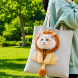 Bolso transportador para gato | lona plegable, tallas M a L