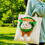 Bolso transportador para gato | lona plegable, tallas M a L