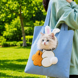 Bolso transportador para gato | lona plegable, tallas M a L