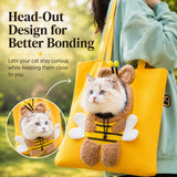 Bolso transportador para gato | lona plegable, tallas M a L