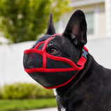 Bozal de malla transpirable para perro | ajustable, tallas XXS a L
