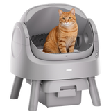 Caja de arena autolimpiante para gato | contenedor de 10 L, limpieza automática