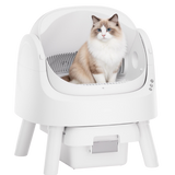 Caja de arena autolimpiante para gato | contenedor de 10 L, limpieza automática