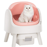 Caja de arena autolimpiante para gato | contenedor de 10 L, limpieza automática