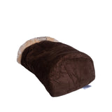 Cama cueva para gato de gamuza sintética | felpa suave, 51 x 36 x 25 cm