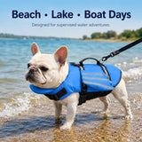 Chaleco salvavidas reflectante para perro | flotador para barbilla, tallas XS a XL