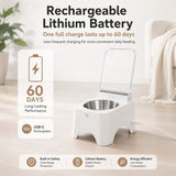 Comedero automático con tapa para gato | 360 a 380 ml, recargable