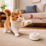 Juguete automático con mariposa giratoria para gato | resina ABS, recargable USB