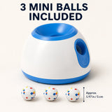 Lanzador automático de pelotas para perro | 3 distancias, uso en interiores y patio