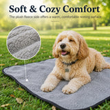 Manta plegable para mascotas | Oxford y Sherpa, 100 x 70 cm