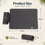 Manta plegable para mascotas | Oxford y Sherpa, 100 x 70 cm