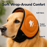 Orejeras reductoras de ruido para perro | ajuste con velcro, tallas S a L