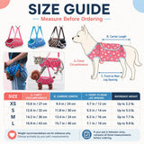 Pechera portadora para perro | malla transpirable, tallas XS a L