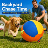 Pelota inflable de juego para perro | PVC, tallas S a L, para interiores y patio