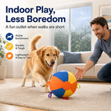 Pelota inflable de juego para perro | PVC, tallas S a L, para interiores y patio